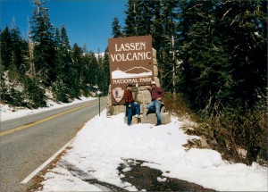 Bart and Les at Lassen Peak