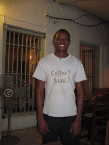 Our waiter, Daniel, Stone Town, Zanzibar