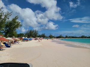 The beach we walked to