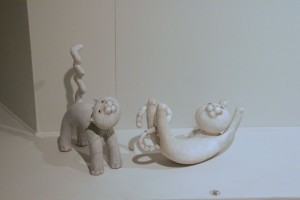 Cat sculpture