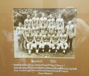Baseball team 1951 (Dad is center front)