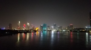 Ho Chi Minh City at night