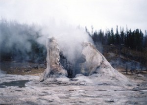 Castle geyser