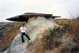 Odd rock formation