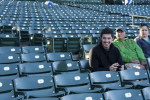 Daniel at Wrigley Field