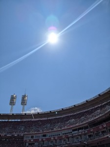 The evil sun that never moved (photo by Daniel)