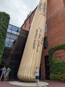 Bart and the big bat (photo by Daniel)