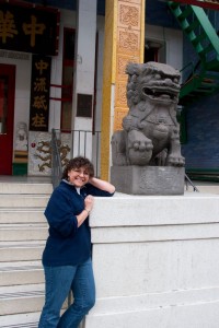 Marion and the Chinese Lion