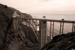 Bixby Creek Bridge (still stealing ideas from Daniel)