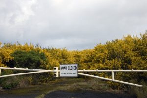 Road closed