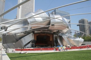 Millenium Park bandstand