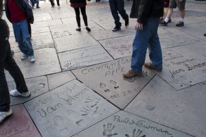 In front of Grauman's Chinese Theater