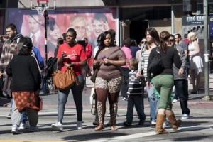 Hollywood Blvd fashion 