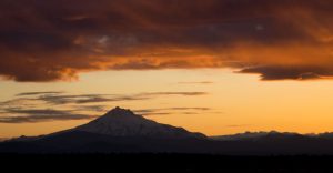 Mount Jefferson at Sunset