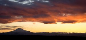 Mount Jefferson at Sunset