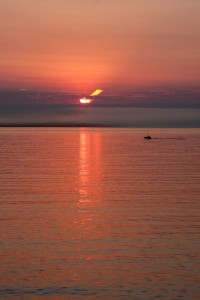 Sunrise from the hotel