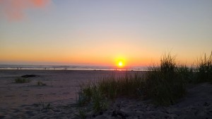 Friday night sunset