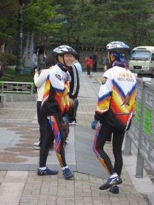 Bicycle cops